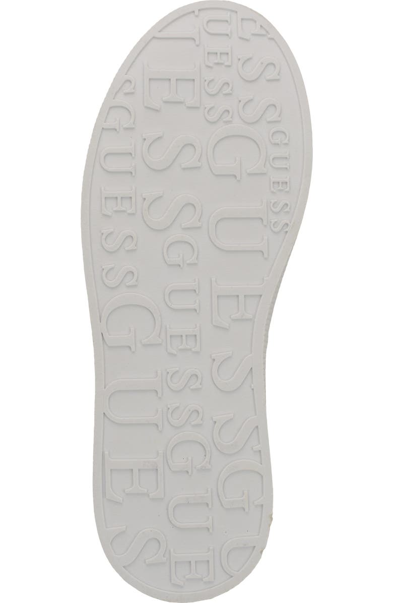 GUESS Sandie Low Top Canvas Sneaker, Alternate, color, Medium Brown