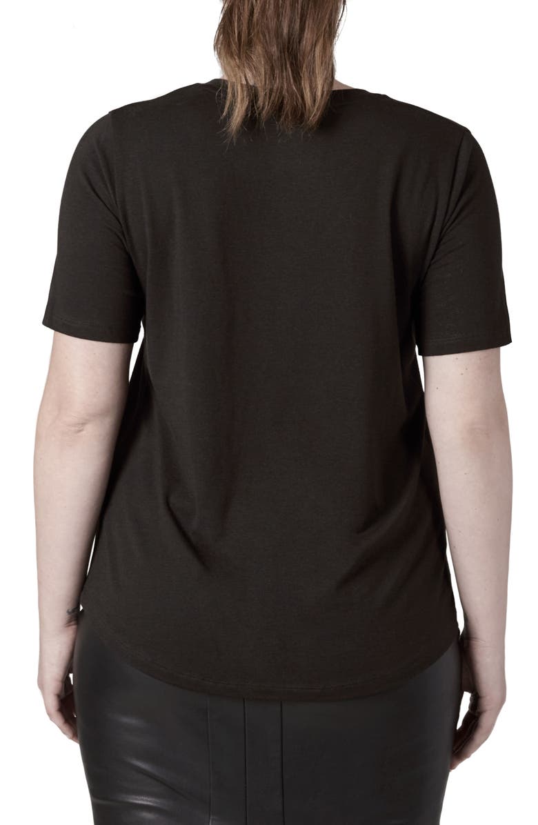 Universal Standard V-Rex Tee, Alternate, color, 