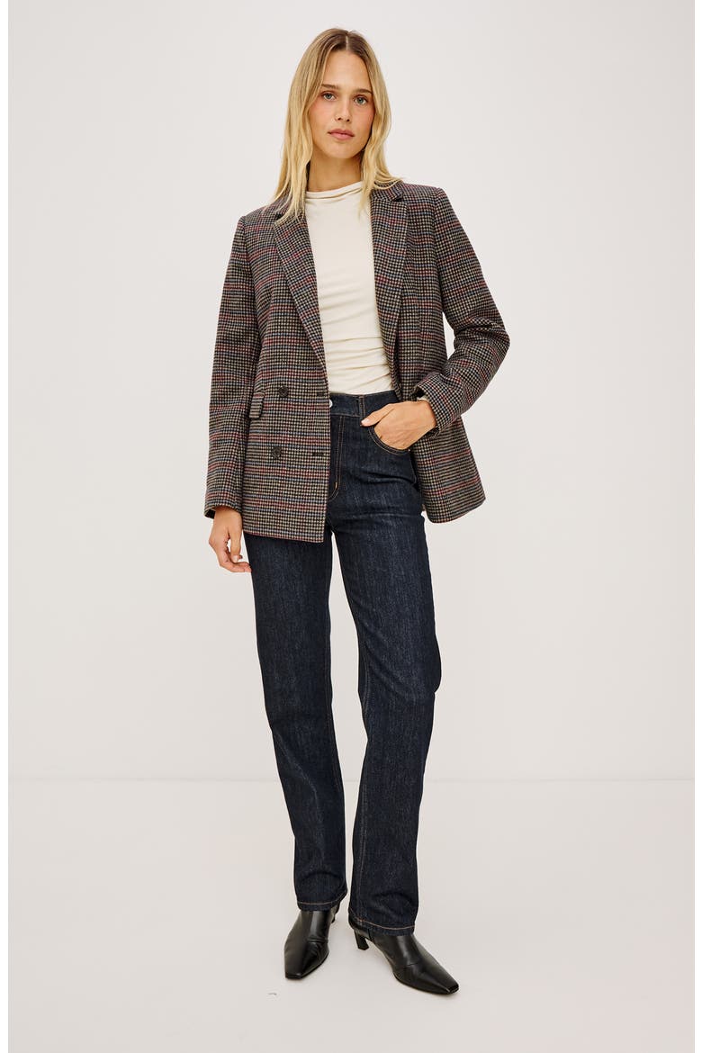 Jac Blazer, Alternate, color, OXFORD PLUM