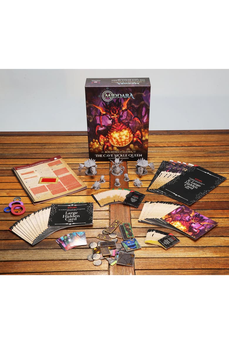 Cave Sickle Queen, Bounty Pack Expansion, 8 Plastic Miniatures, Alternate, color, Multicolored