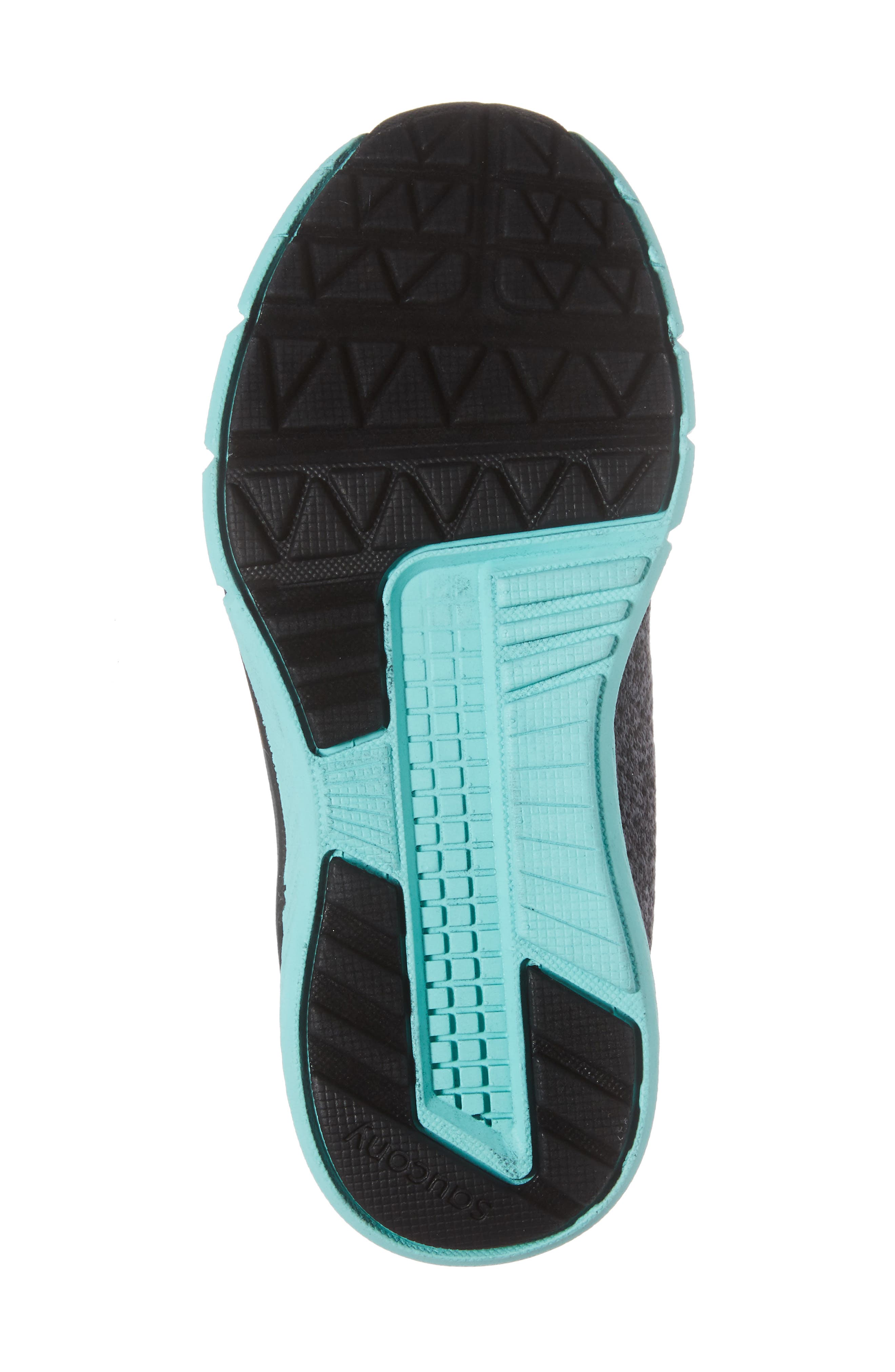 Saucony Ideal Sneaker, Alternate, color, Black/ Turquoise