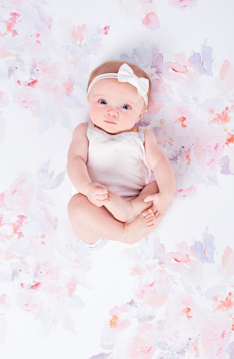 Oilo Prim Cuddle Blanket, Crib Skirt & Crib Sheet Set, Alternate, color, 