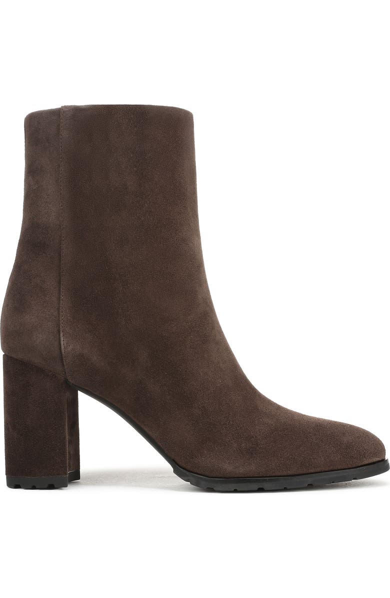 Vince Elora Lugged Plain Toe Bootie, Alternate, color, Cacao Brown Suede