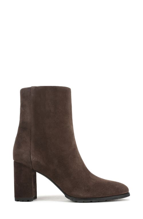 Vince Elora Lugged Plain Toe Bootie In Brown