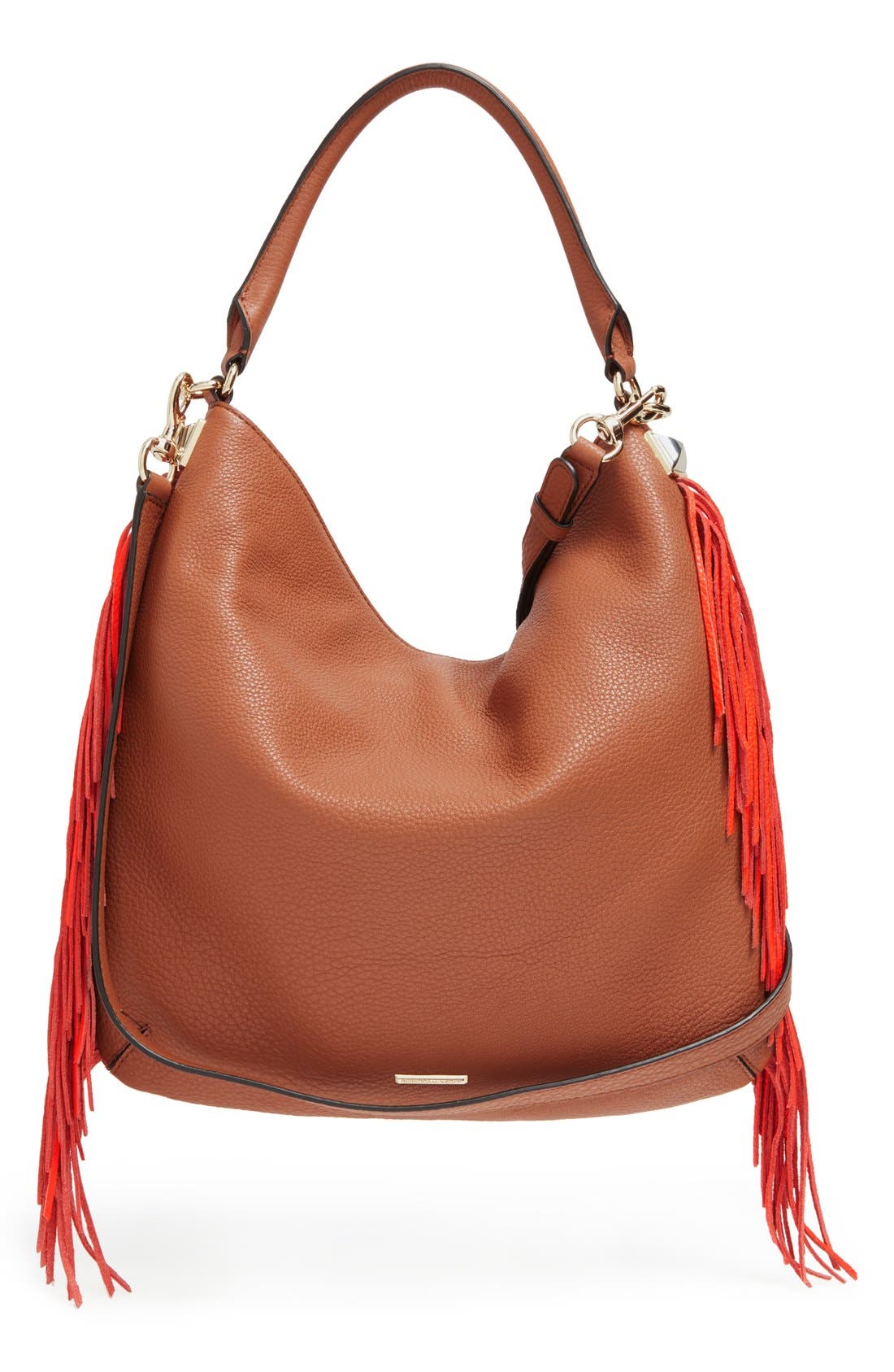 'Clark' Hobo, Alternate, color, ALMOND/ RED/ LIGHT GOLD HRDWR