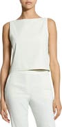 Theory Boat Neck Sleeveless Shell