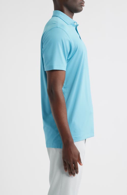 Johnnie-o Birdie Classic Fit Performance Polo In Blue