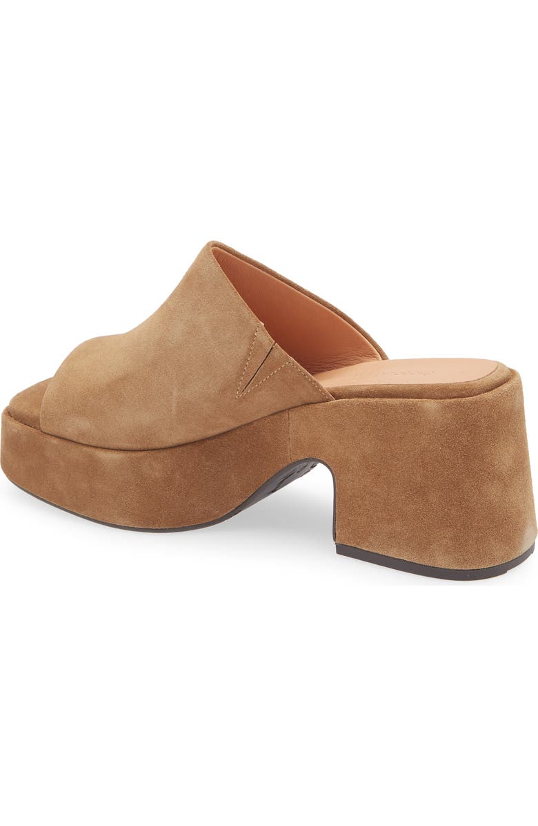 Chocolat Blu Huda Square Toe Sandal, Alternate, color, Tan Suede