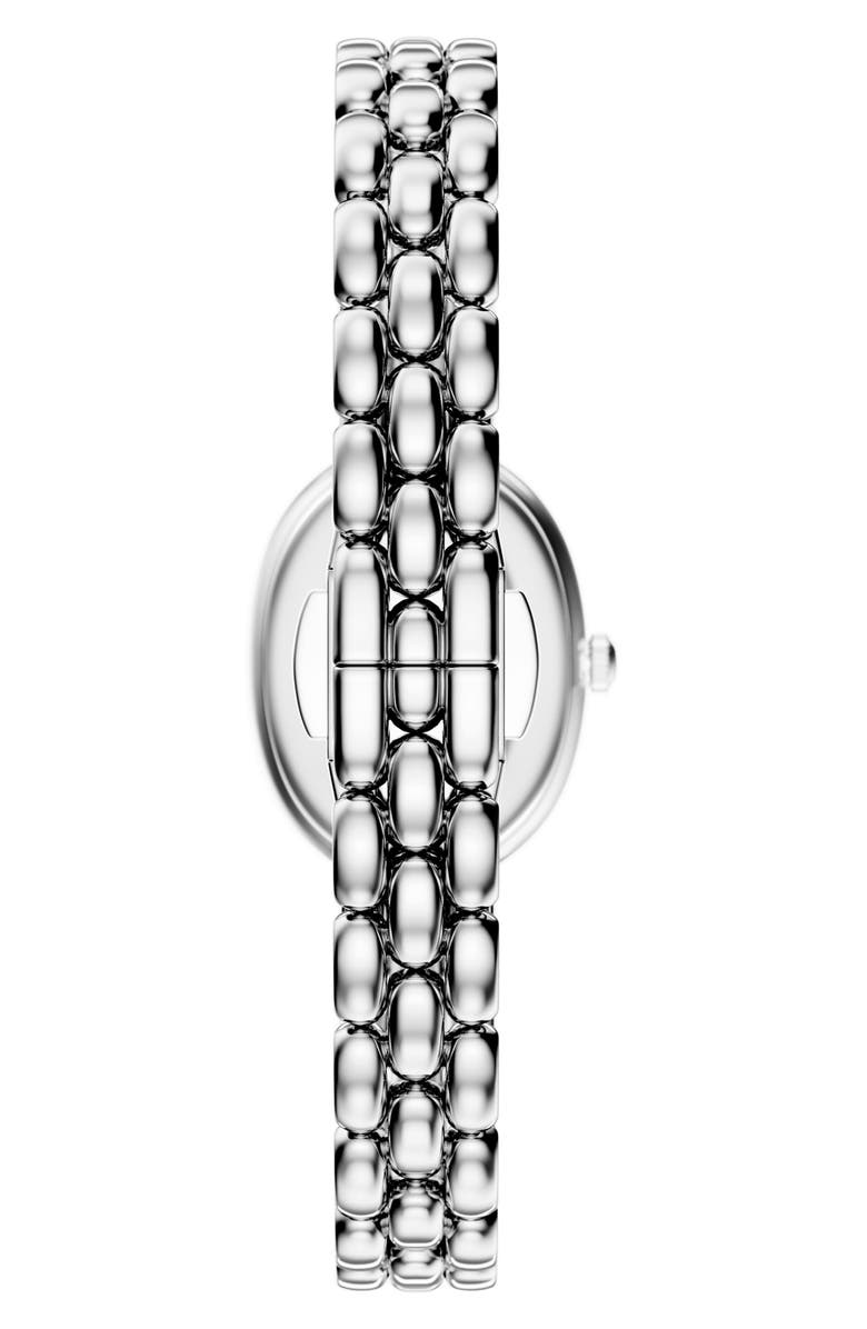 Emporio Armani Small Sinfonia Mother-of-Pearl Bracelet Watch, 22mm x 28.2mm, Alternate, color, 