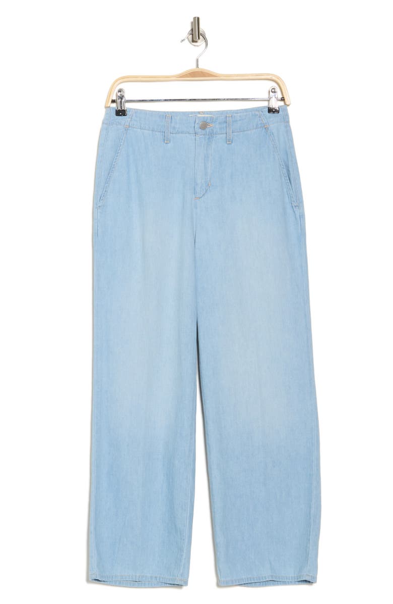 L'AGENCE Zayne High Waist Crop Straight Leg Jeans, Alternate, color,