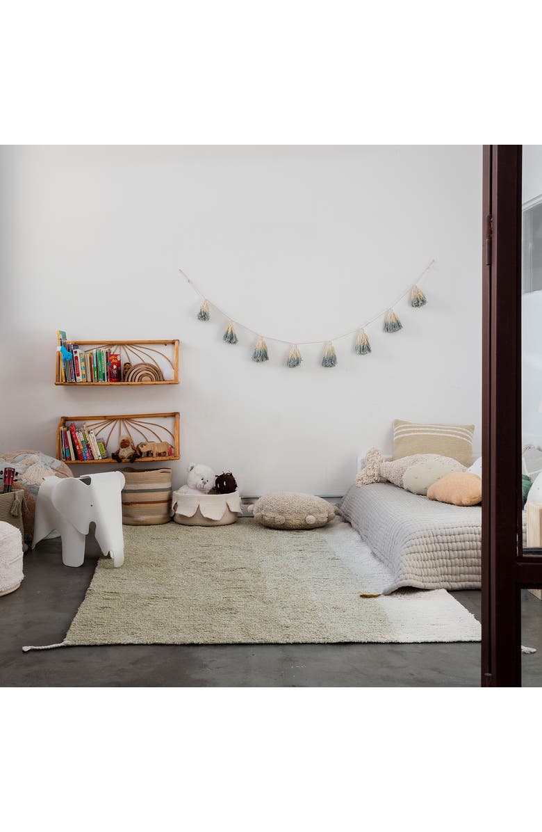 Lorena Canals Reversible Washable Rug Gelato, Alternate, color, Olive