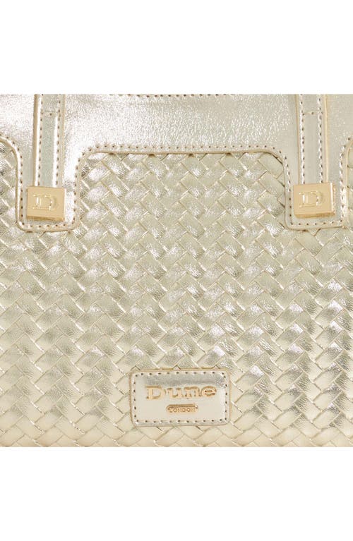 Dune London Deavely Tote Bag In Gold