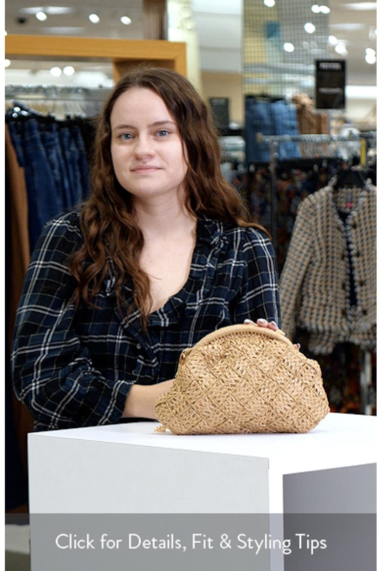 Natural Fiber Frame Clutch video