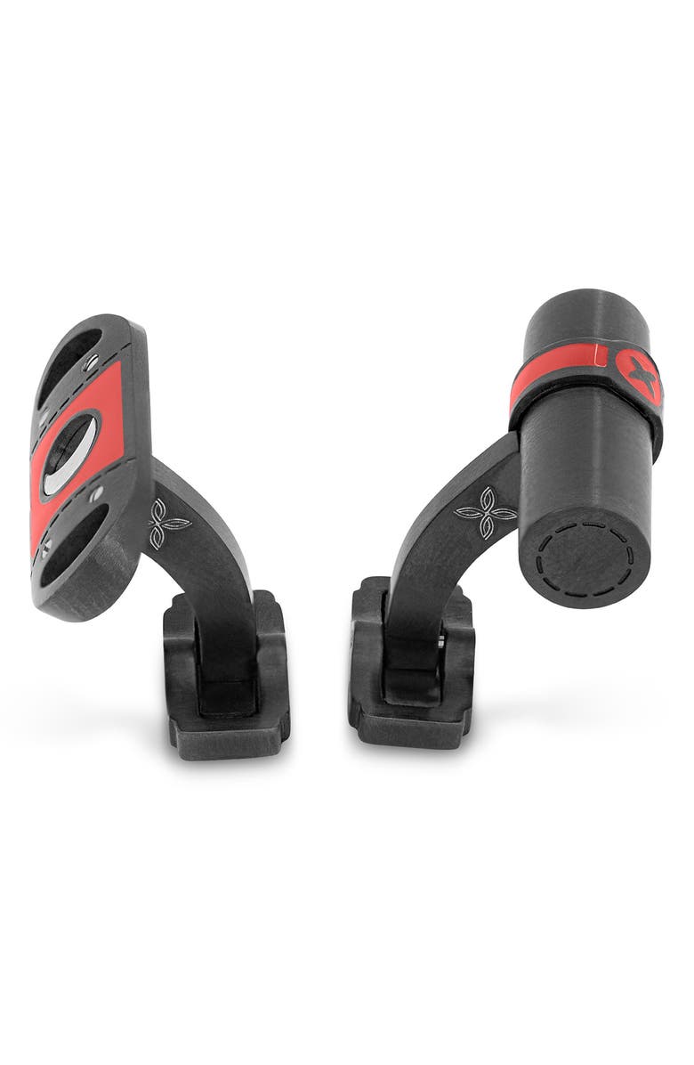 Thompson of London Cigar & Cutter Cuff Links, Alternate, color, Red