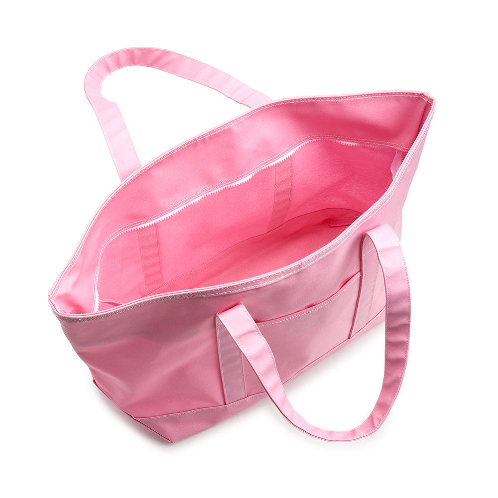 TRVL Design Peony Coated Canvas Maxi Tote, Alternate, color, Pink