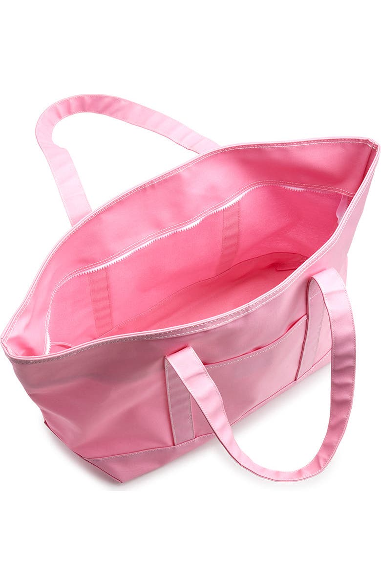 TRVL Design Peony Coated Canvas Maxi Tote, Alternate, color, Pink