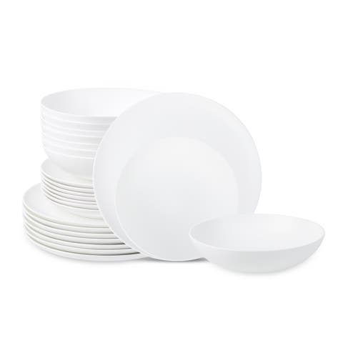 Taglio Bone China 24-Piece Dinnerware Set