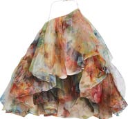Zimmermann Luna Floral Fanned Halter Top
