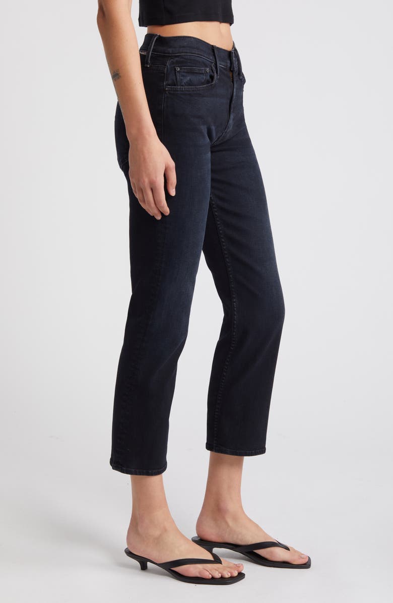 MOTHER The Rider High Waist Ankle Slim Straight Leg Jeans, Alternate, color,