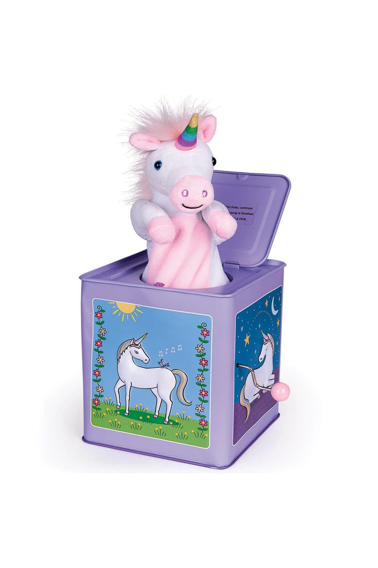 Unicorn Jack in The Box Toy, Main, color, Multicolored