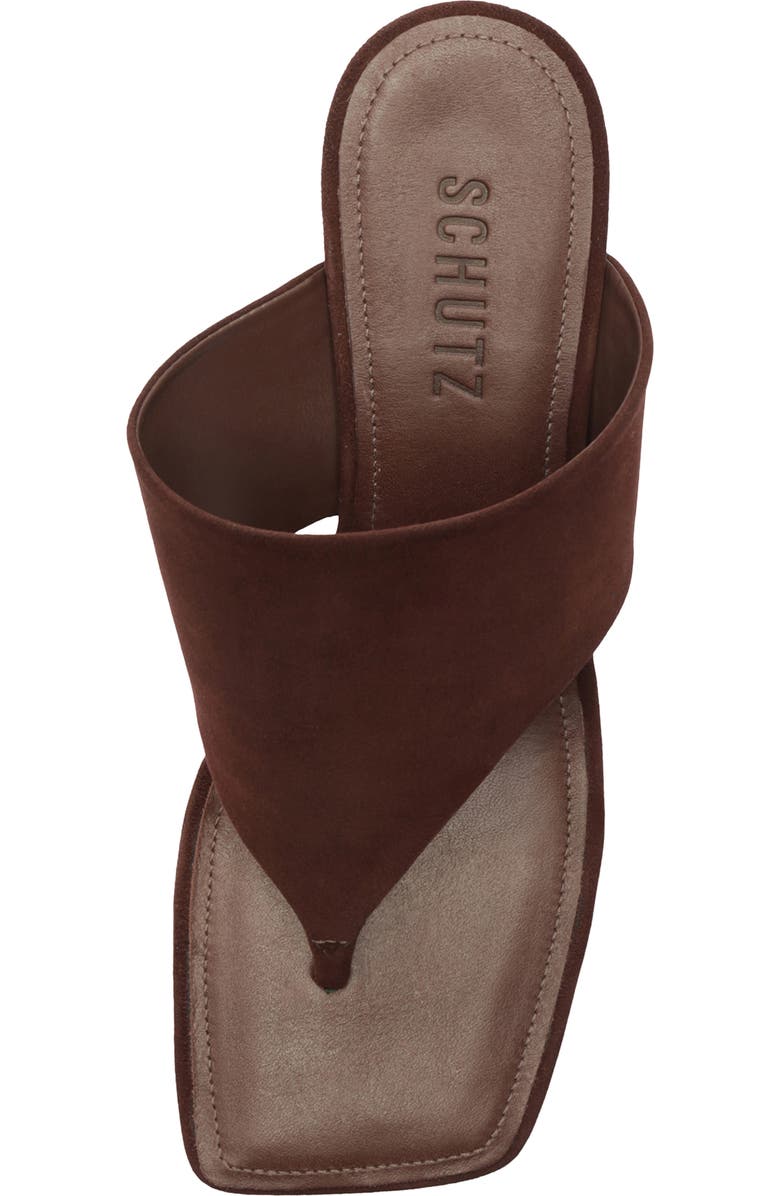 Schutz Sage Sandal, Alternate, color, Root Brown