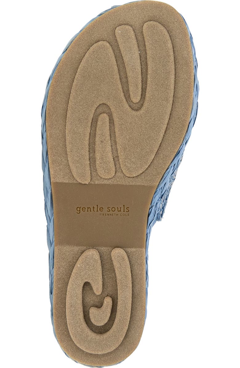 Gentle Souls Tristan Woven Raffia Sandal, Alternate, color,