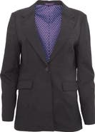 Lords of Harlech Julia Stretch Wool Tailored Blazer