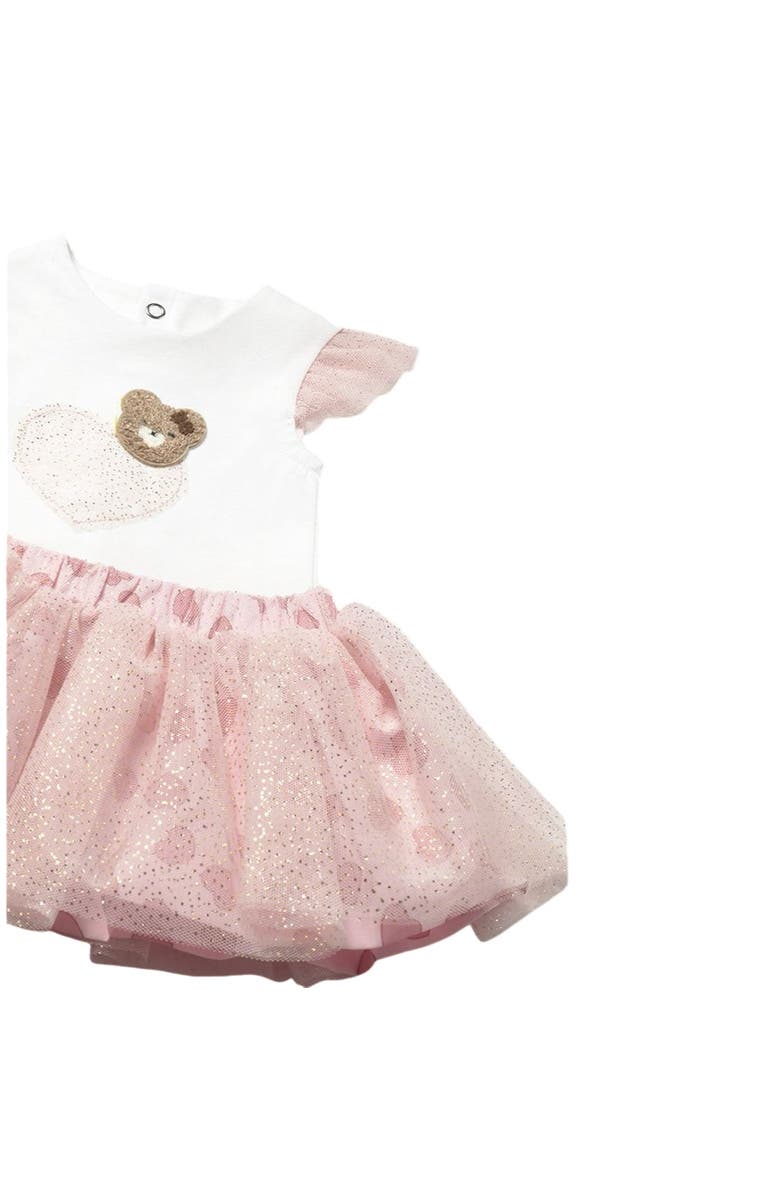 Mayoral Teddy Baby Rose Skirt Set, Alternate, color, Pink