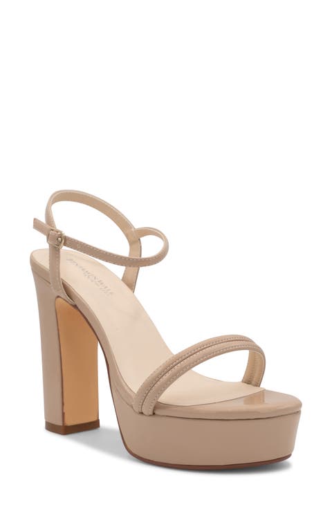 Natalia Ankle Strap Platform Sandal (Women)