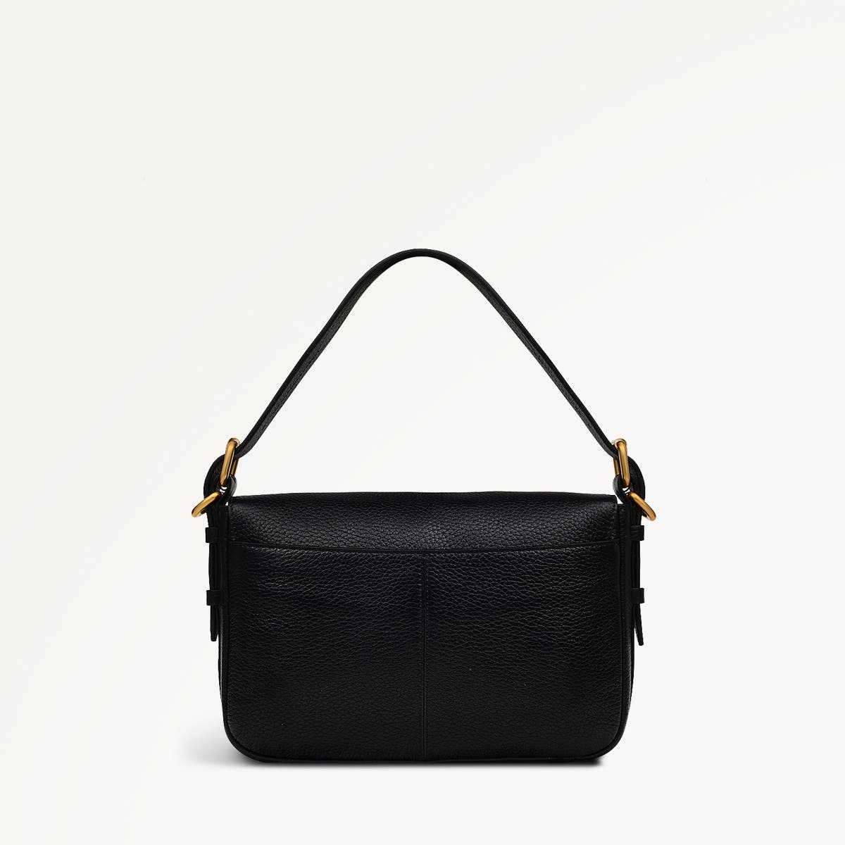 Radley Grafton Street Small Flapover Crossbody Bag, Alternate, color, Black