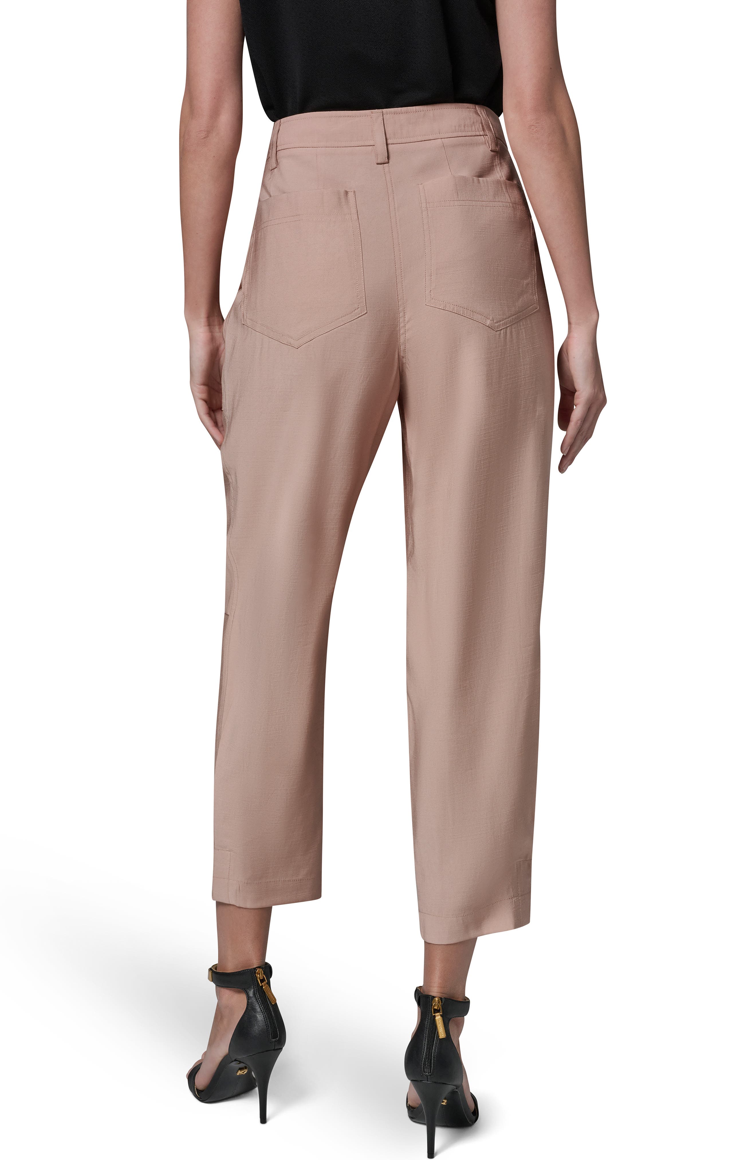 Pleated Crop Pants - image 4