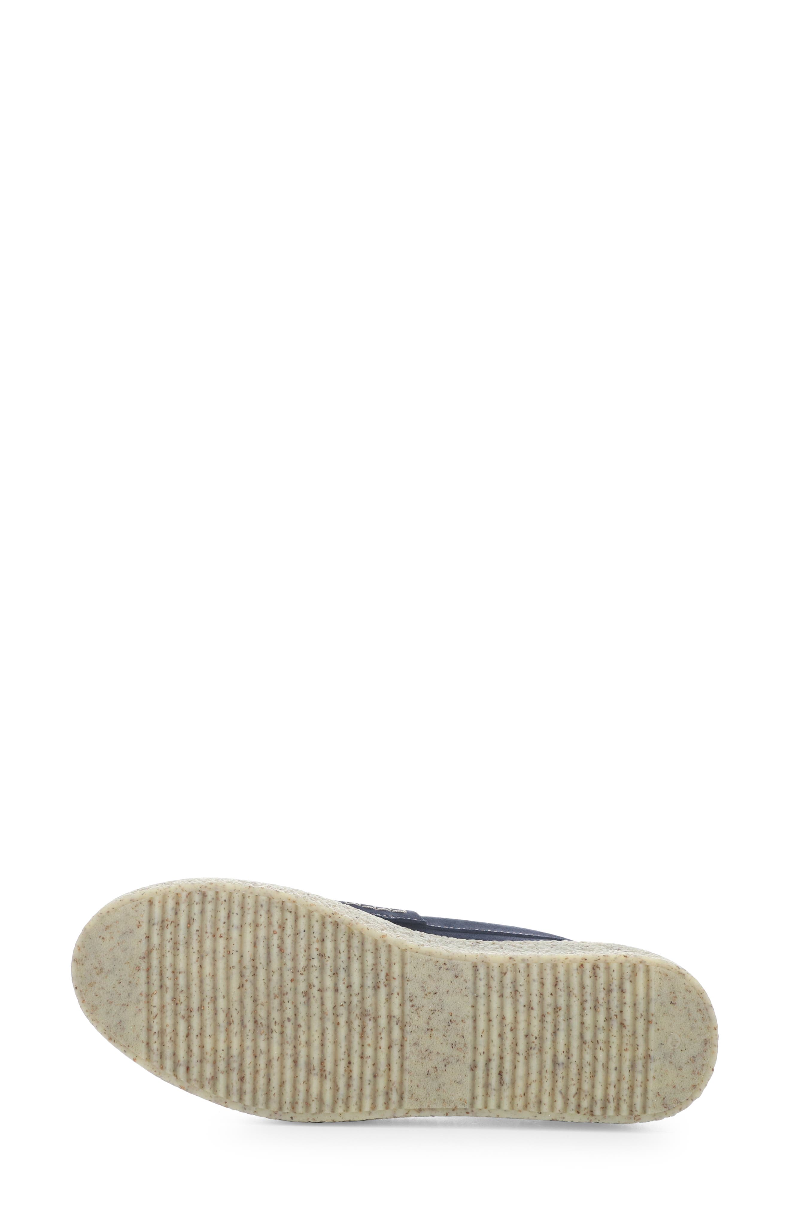 Fly London Roel Penny Loafer, Alternate, color, Navy Oil Suede