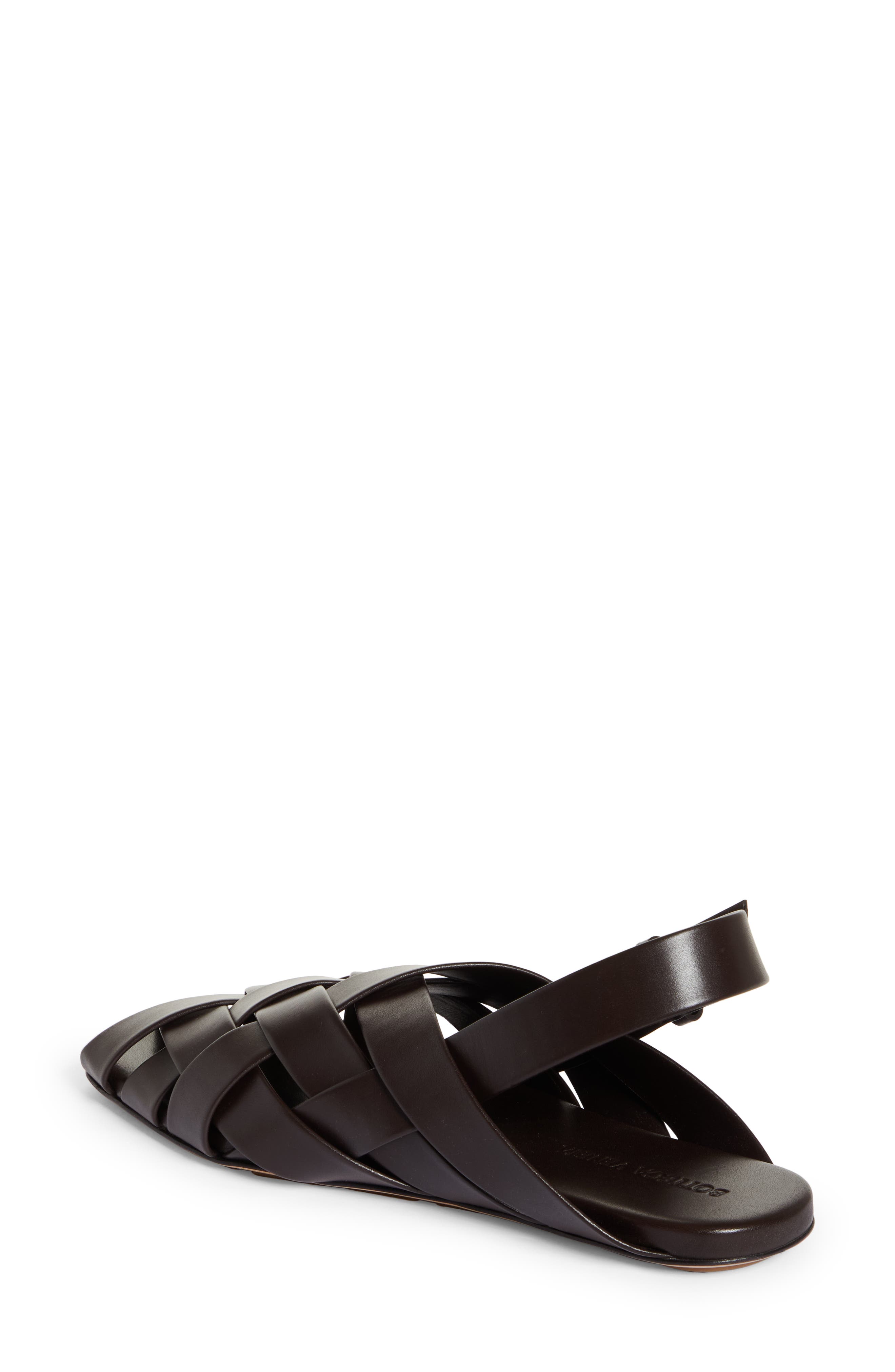 Bottega Veneta Alfie Stretch Slingback Flat, Alternate, color, 