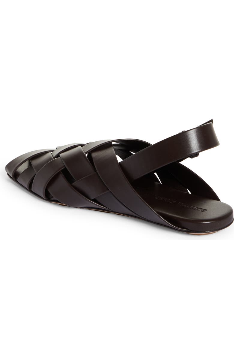 Bottega Veneta Alfie Stretch Slingback Flat, Alternate, color,