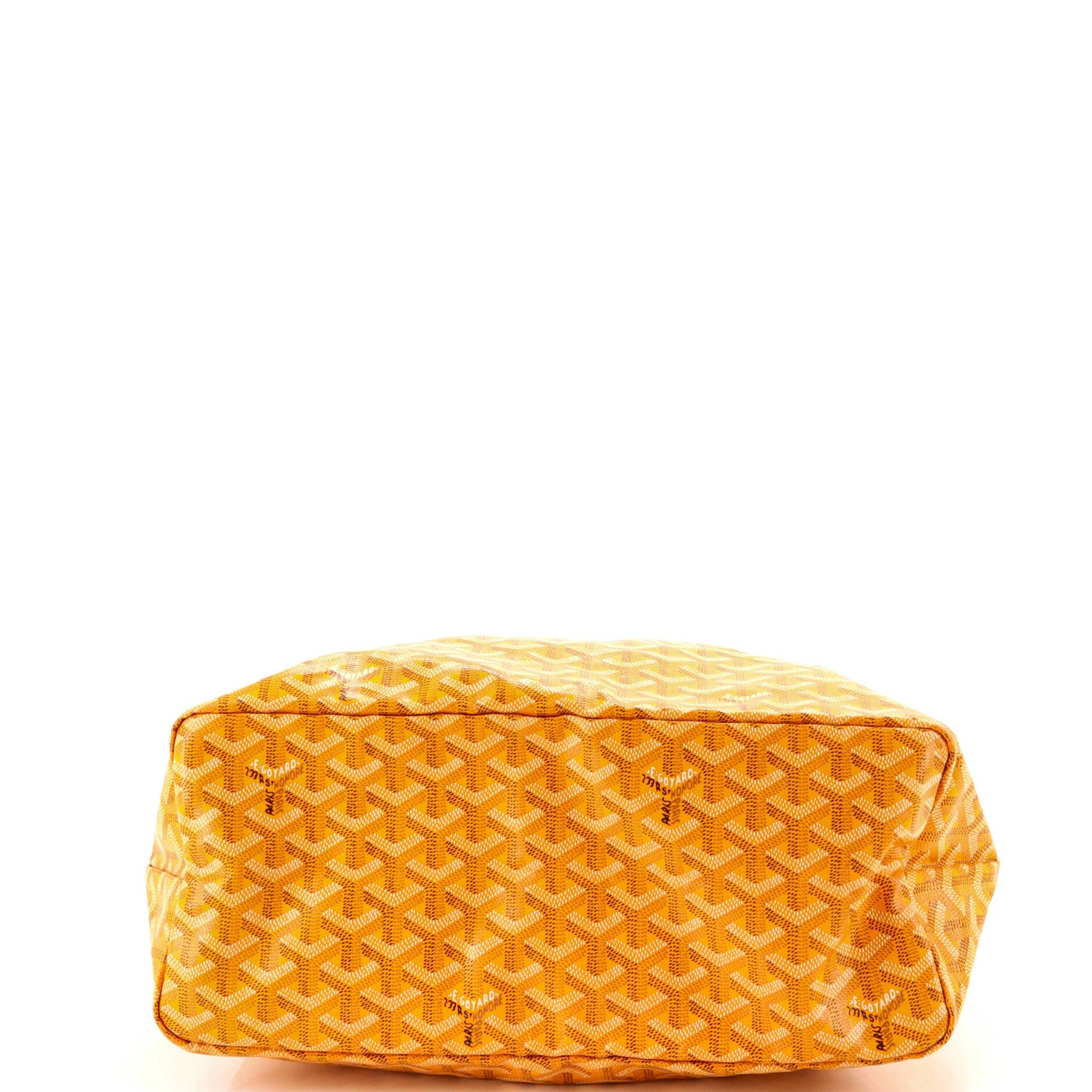 Pre-Owned Goyard Saint Louis Tote Coated Canvas PM, Alternate, color, Orange