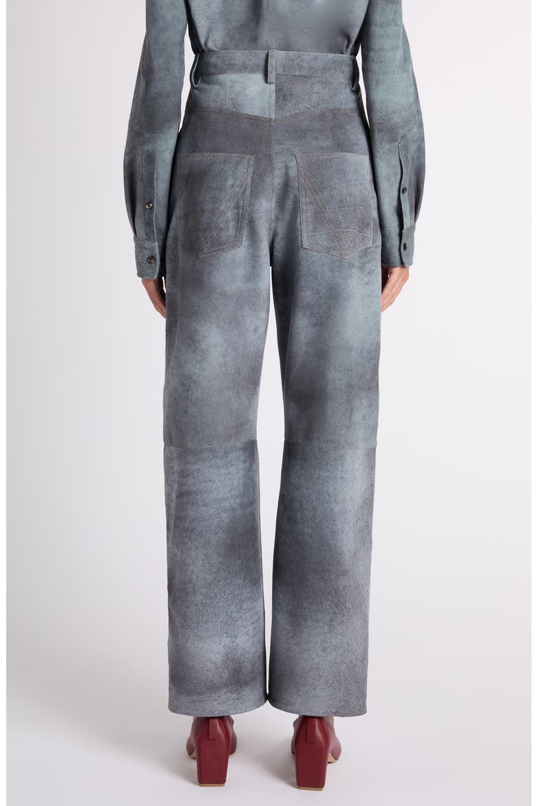 Cloudy Suede Pants, Alternate, color, 4690 CLOUDY INDIGO