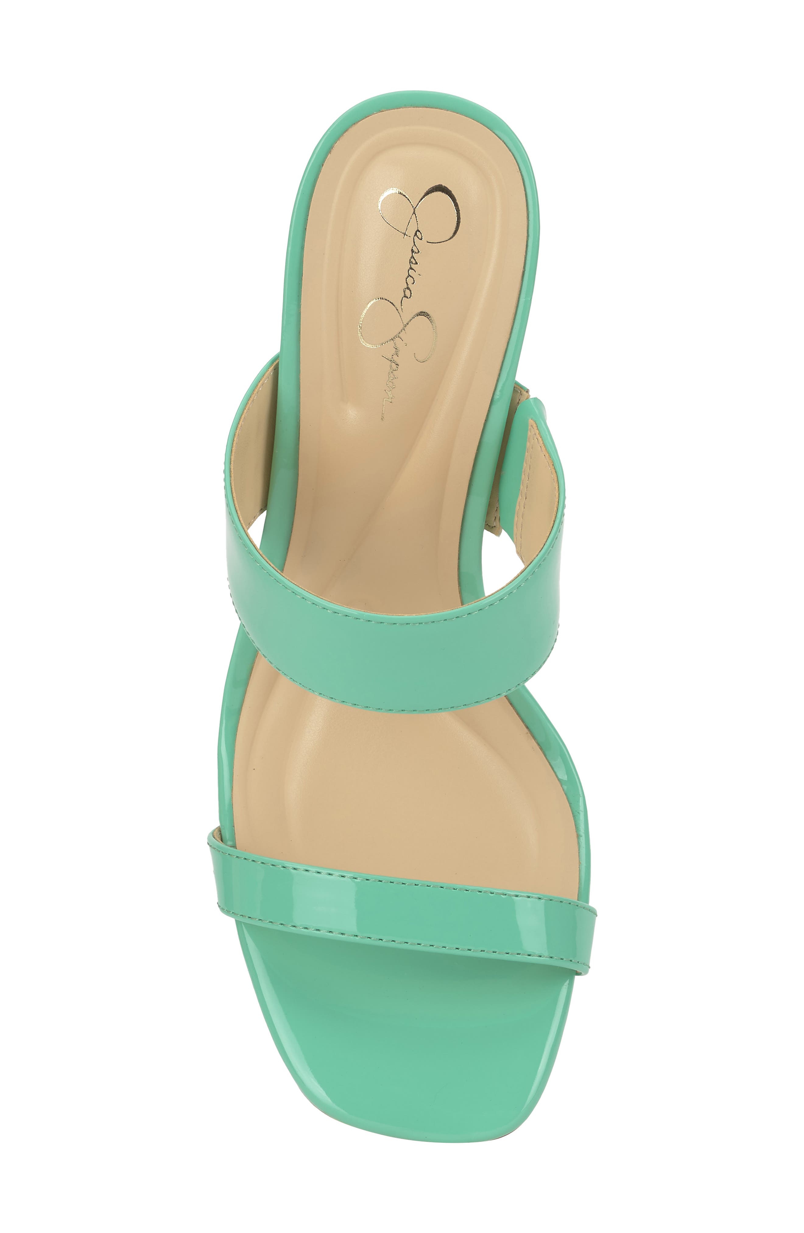 Jessica Simpson Orizell Slide Sandal, Alternate, color, Green 01