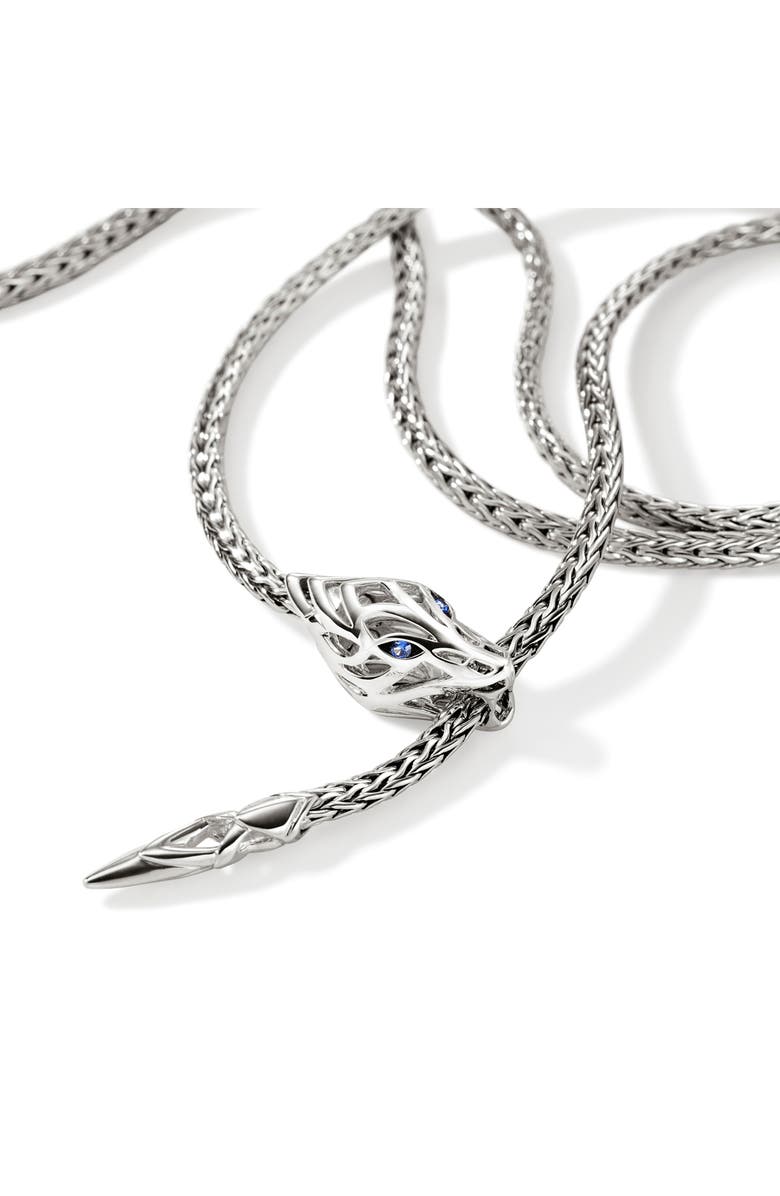 John Hardy Naga Layered Bracelet, Alternate, color, Silver