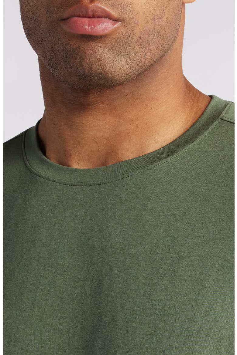 Knox Performance T-Shirt, Alternate, color, OLIVE SOLID