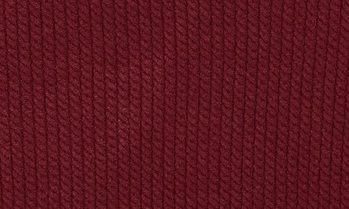 T Tahari Boat Neck Dolman Sleeve Sweater In Red