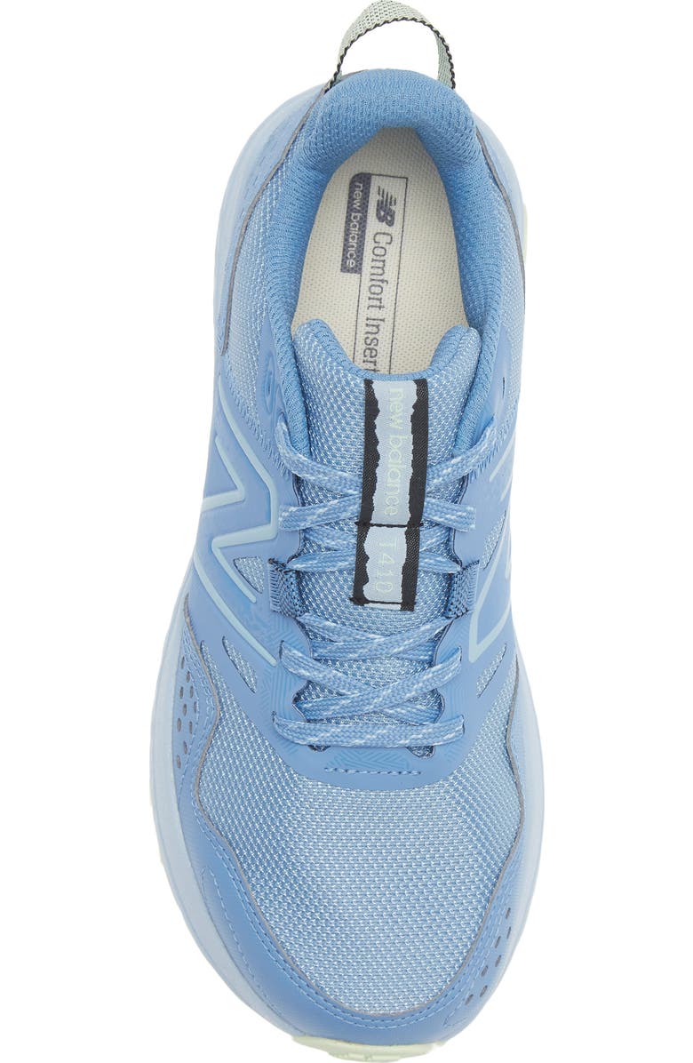 New Balance 410v8 Trail Sneaker, Alternate, color, Blue Laguna/ Light Blue Chrome