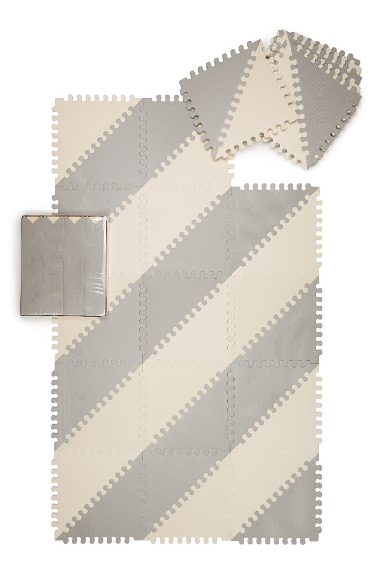 'PLAYSPOTS' Foam Floor Tiles, Alternate, color, GREY