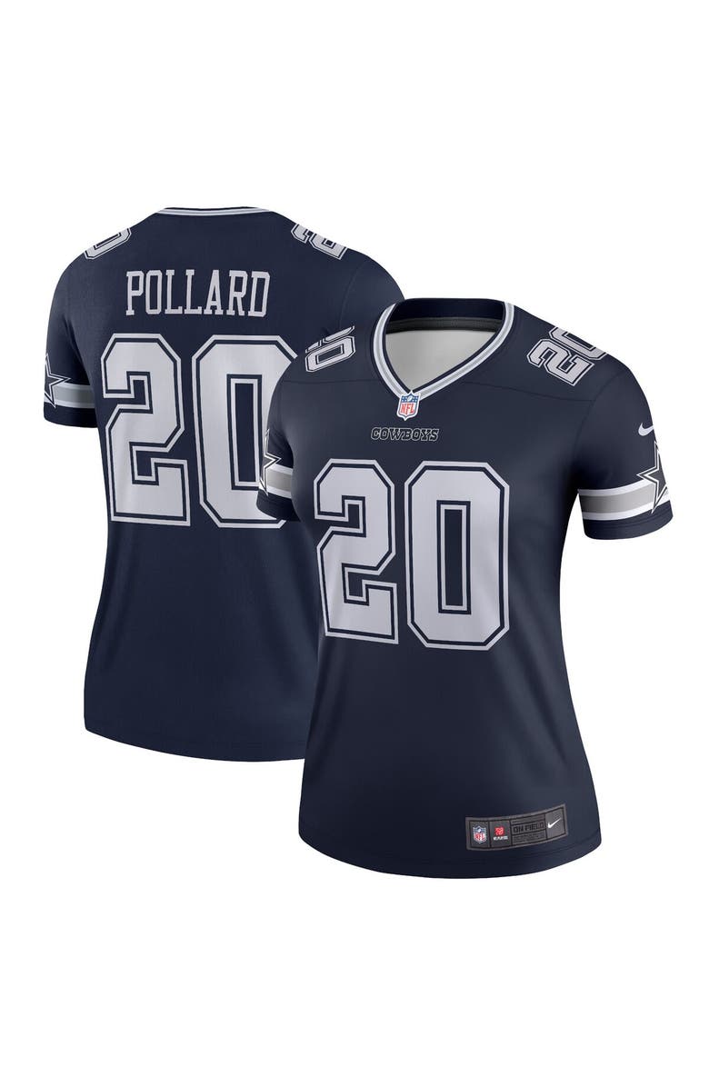 Nike Women's Nike Tony Pollard Navy Dallas Cowboys  Legend Jersey, Alternate, color, 