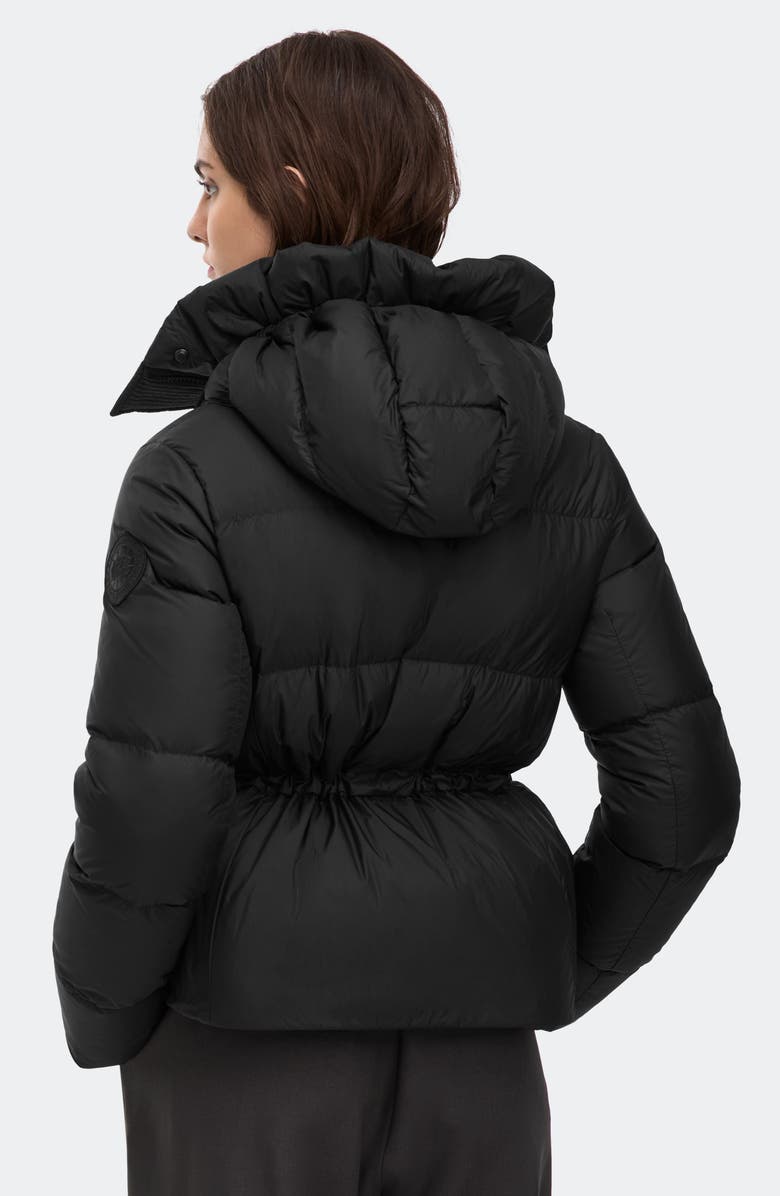 Canada Goose Montgomery Tonal Label 750 Fill Power Down Jacket, Alternate, color, Black - Noir