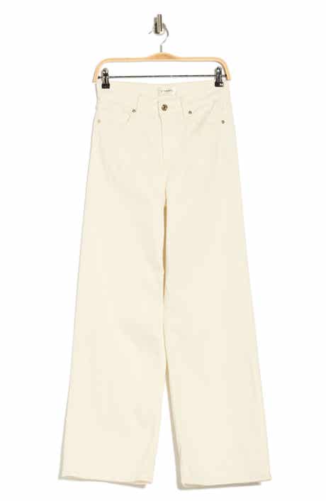 FRAME The High Rise Wide Leg Jeans