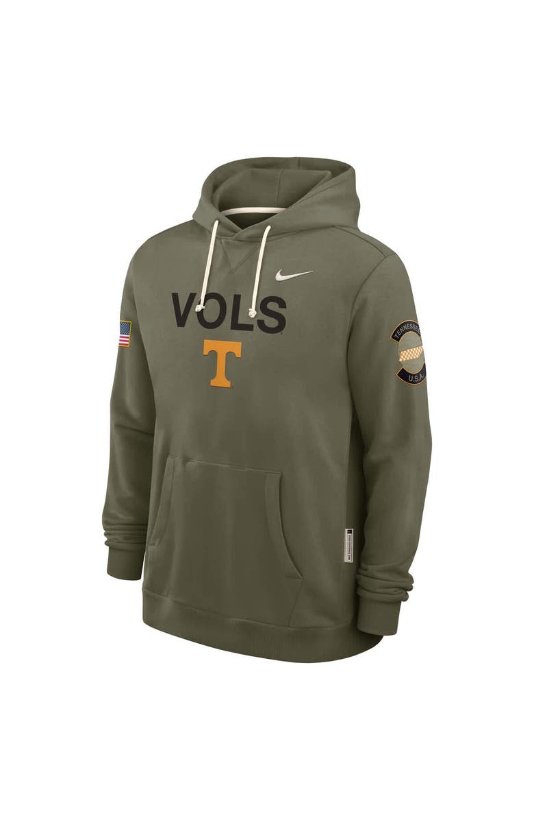 Nike Men's Nike Olive Tennessee Volunteers 2025 Military Appreciation Dri-FIT Hoodie, Alternate, color, Olive