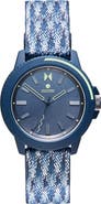 MVMT WATCHES Minimal Sport Ocean Plastic Strap Watch, 38mm