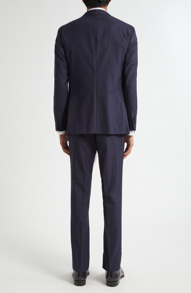 Boglioli B-Line Virgin Wool Suit, Alternate, color, Navy