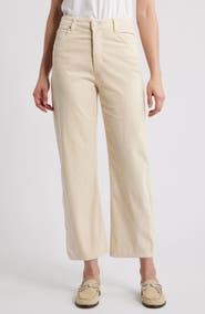Free People Deep Trance Corduroy Wide Leg Ankle Pants