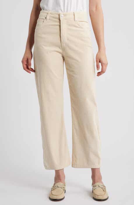 Free People Deep Trance Corduroy Wide Leg Ankle Pants
